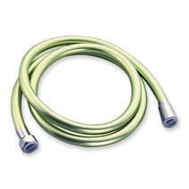 물때방지 튜브형 PVC 샤워기호스 올리브그린 1.8m + 실리콘링 2p 세트, 1세트