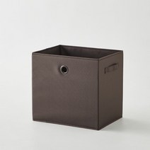 한샘 샘 폴리 수납 바스켓 대, 브라운, 1개