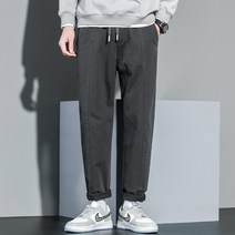 남성용 트렌드 루즈 캐주얼팬츠