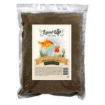 레벨업 내추럴 금붕어 사료, 1kg, 1개