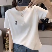 포플러앤씨 여성용 낸시오 라운드 티