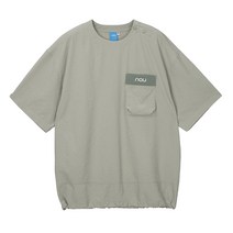 나우 남성용 시어서커 반팔 티셔츠 1NUTSM2908
