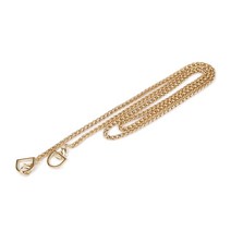 브랜드얀 D링 가방 체인 100cm, 골드, 1개