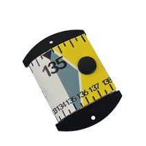 물고기 길이 측정용 방수 눈금자, 05 노란색, 1개