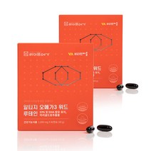 비타민마을 라이프메가 알티지 오메가3 위드 루테인 60g, 2개