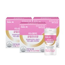 올린아이비 이너뷰티 여성 균질유산균 5.4g, 3개, 30정