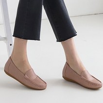 유니크9 여성용 심플한 디자인 제라 베이직 플랫 로퍼 단화
