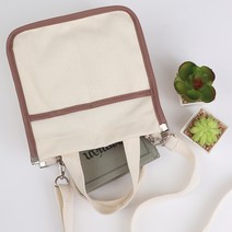 보니보따리 미니투포켓 에코백