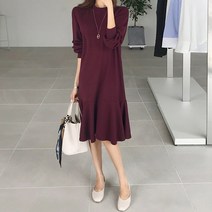 피핀 여성용 데일리 프릴 원피스35558