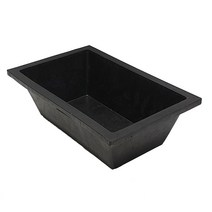 미니사각 고무다라, 검정