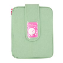 비팬시 글리밍 태블릿 PC 파우치, 에메랄드그린