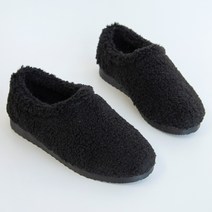 쿠키세븐 여성용 뽀글털 커버드 털단화 Y0126