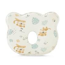 아기 머리 교정 짱구 셀프 두상관리 패턴베어 두상베개, 블루, 1개