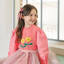케이드코코 여아용 릴리 플라워 티셔츠