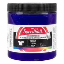 스피드볼 패브릭 실크스크린 잉크, Violet, 236.2ml