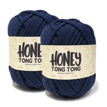 니뜨 허니 통통 뜨개실 100g x 2p, 121 다크네이비