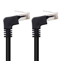 넥스트링크 UTP CAT.6 랜케이블 인터넷 랜선 양방향 상향 꺾임 2M, 1개, NL-UL13