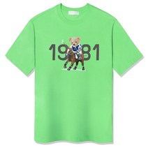 일루소 남성용 스탠다드 1981 베어 반팔 티셔츠