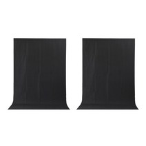 대한 베이직 폴리 촬영용 배경천 1.5 x 4m, 2개, 단일상품(블랙)