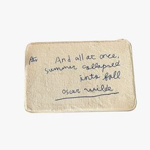 마이데일리 심플 레터링 미니 현관 발매트 카페트, 02 SUMMER