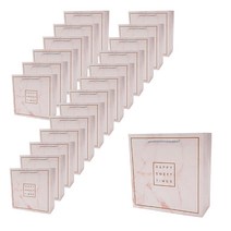 ABM 스윗타임 대리석 쇼핑백 20p, 핑크