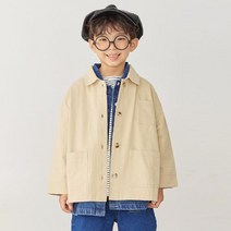 바브키즈 아동용 트윌 코튼 자켓