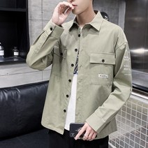 남성용 알럽홈 캐주얼 더블포켓 셔츠