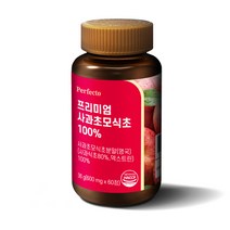 퍼펙토 프리미엄 사과초모식초 100% 영양제 36g, 1개, 60정
