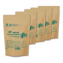 일킬로커피 브라질 옐로우버본 5p, 홀빈(분쇄안함), 334g