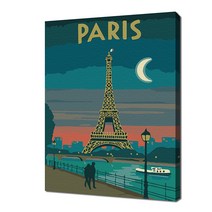 셀프페인팅 미니 여행 파리 일러스트 그리기 DIY 20 x 30 cm, 15색