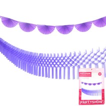 파티쇼 파티가랜드 세트 반달 + 벌집허니컴, 라벤다, 1세트