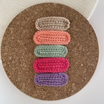 비솔 여아용 코지 똑딱핀 5종 세트