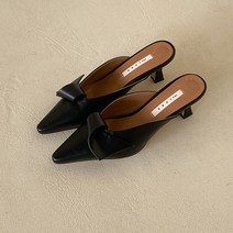 여성용 모덴 포인트 뮬 슬리퍼 6cm