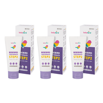 베베버드 키즈 치약 Step 2, 60g, 3개