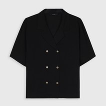 클라비스 더블버튼 카라형 셔츠