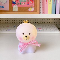 스타리브 큐티 애니멀 무드등, 핑크비숑크라운