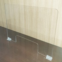 하하쇼팡 아크릴 칸막이 판 + 일자형 연결대 2p 세트, 1세트