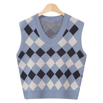 레몬소울 작쓰 다이아 배색 니트조끼