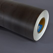 현대인테리어필름 에어프리 생활방수 접착식 금속메탈 시트지 METAL T 662, 빈티지브라운블랙