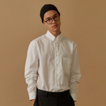 RAUM 남성용 버튼다운 면 캐주얼 셔츠