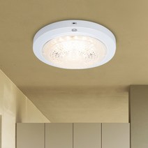 원하 코콤 LED 원형 센서등 15W, 화이트 + 전구색, 1개