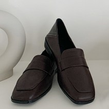 안다로미 여성용 스퀘어 모던 로퍼