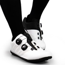 라르고 MTB 로드 자전거 평페달 슈즈 VT-05, 화이트, 240