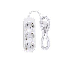 오성정밀 접지 멀티탭 3구, 1개, 2.5m