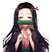 순잠 깜찍 모던 수채화 유채화 개릭터 그림그리기 DIY 세트 40 x 50 x 1.6 cm, 6 기모노 피리 소녀