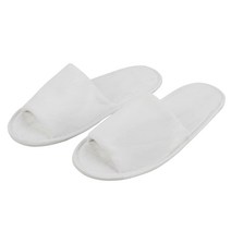 하루이슬리퍼 실내슬리퍼 VIP-V 벨벳, 흰색-오픈