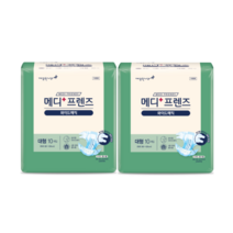 메디프렌즈 봄날 매직테입형 성인용 기저귀 대형, 18개, 20개입
