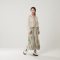 랩 LAP AL3WZ960 숏기장 블루종 야상 점퍼 (P002200479)