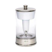 ZeroWater (ZBD0401) 40 Cup ReadyPour 유리 디스펜서 ZBD0401 BPA 프리 무료 수질 측정기 포함 납 및 기타 중금속 감소에 대한 NSF 인