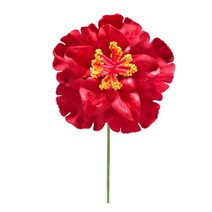 하와이 스타일 꽃 헤어 웨딩 신부 머리 프랜지파니 해변 머리핀 장식 10 개, [09] 핑크색